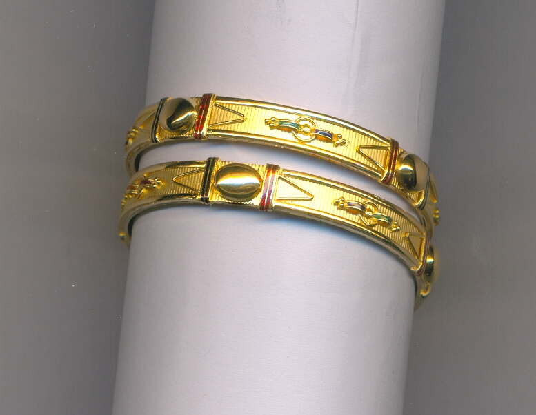 GOLD BANGLE PLAIN FANCY