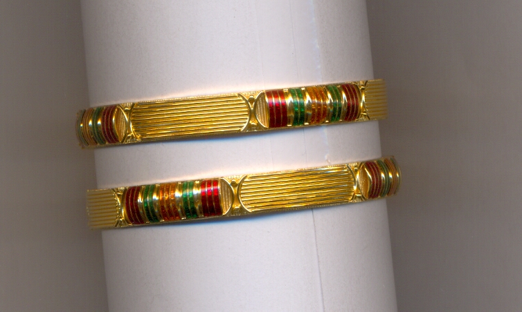GOLD BANGLE PLAIN FANCY