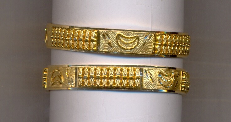 GOLD BANGLE PLAIN FANCY