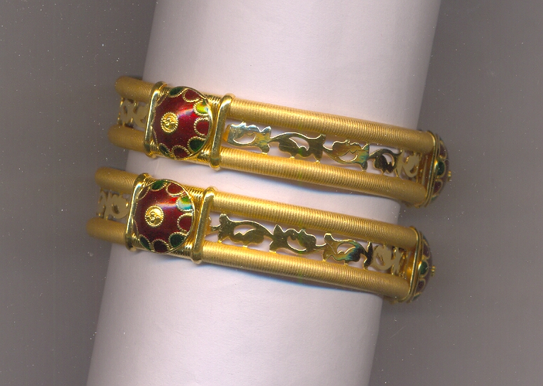 GOLD BANGLE PLAIN FANCY