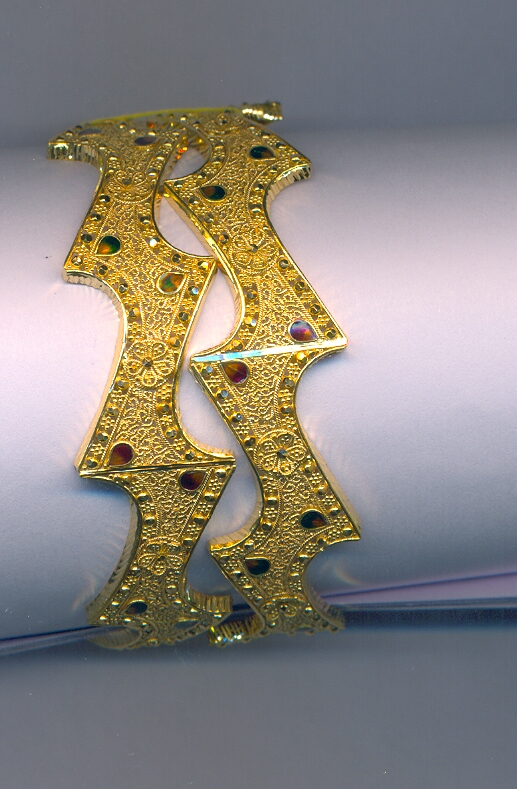 GOLD BANGLE PLAIN FANCY