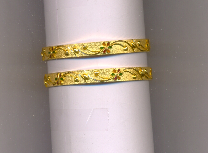 GOLD BANGLE PLAIN FANCY