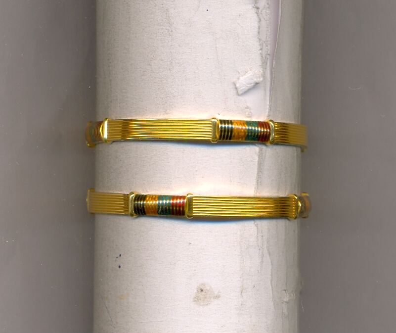 GOLD BANGLE PLAIN FANCY