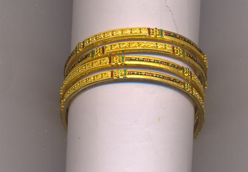 GOLD BANGLE PLAIN FANCY