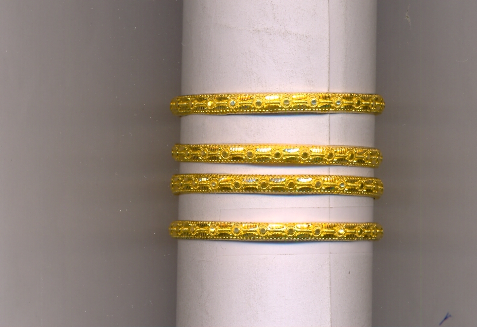 GOLD BANGLE PLAIN FANCY