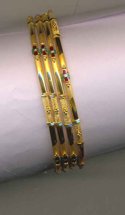 GOLD BANGLE PLAIN FANCY