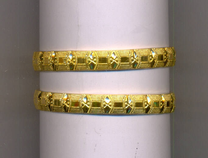 GOLD BANGLE PLAIN FANCY