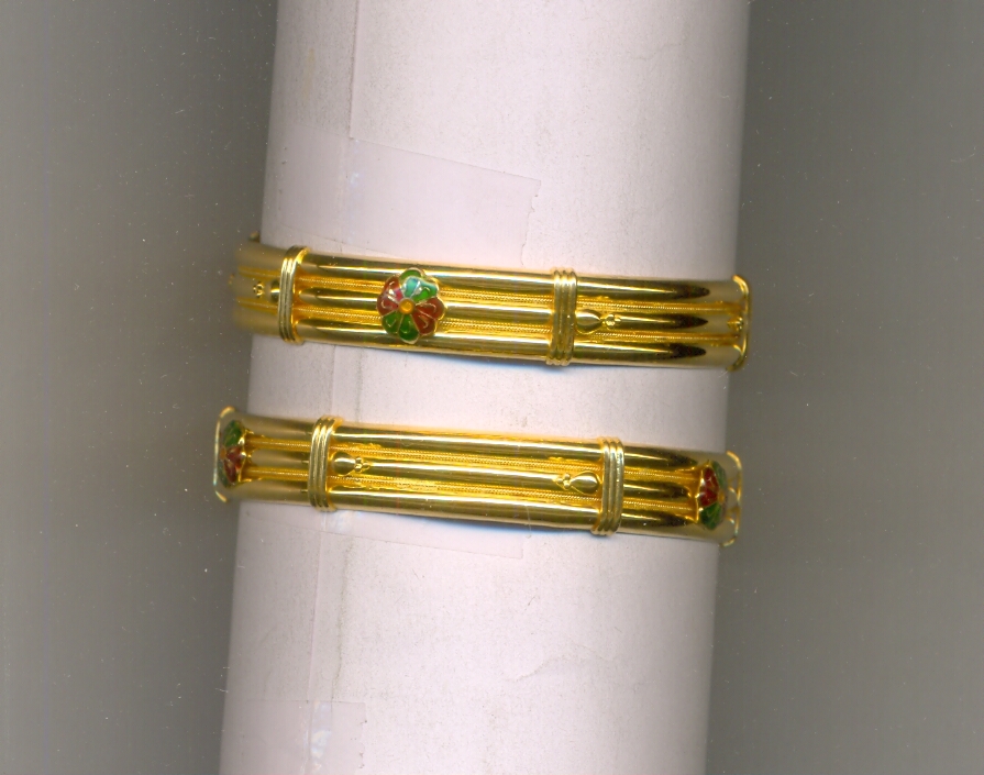 GOLD BANGLE PLAIN FANCY