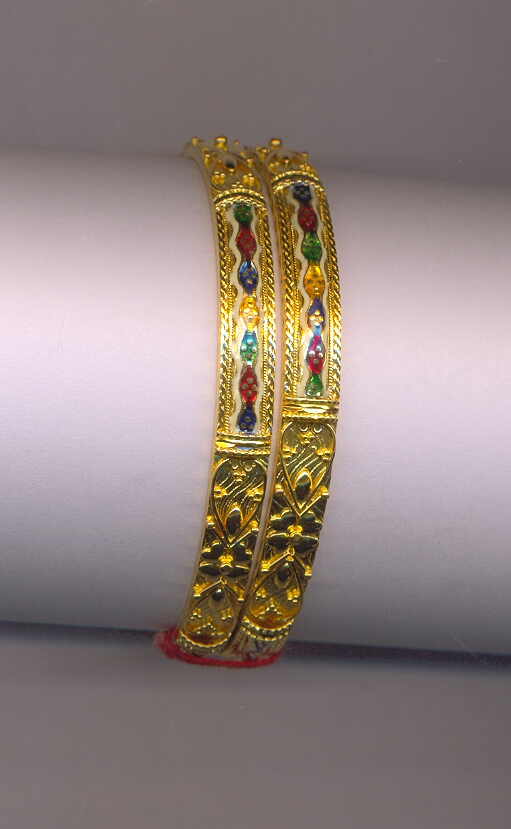 GOLD BANGLE PLAIN FANCY