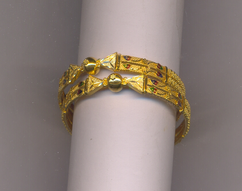 GOLD BANGLE PLAIN FANCY