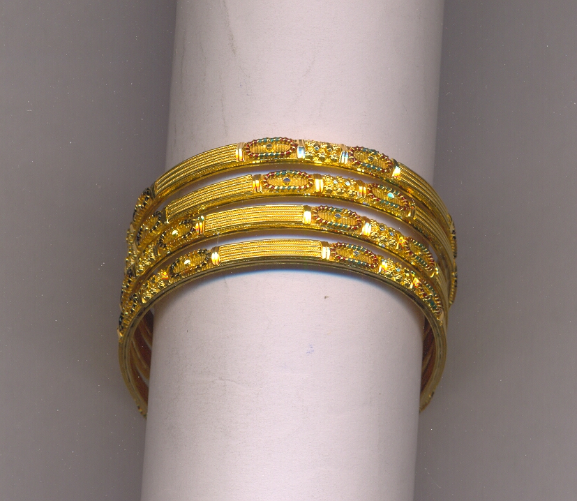 GOLD BANGLE PLAIN FANCY