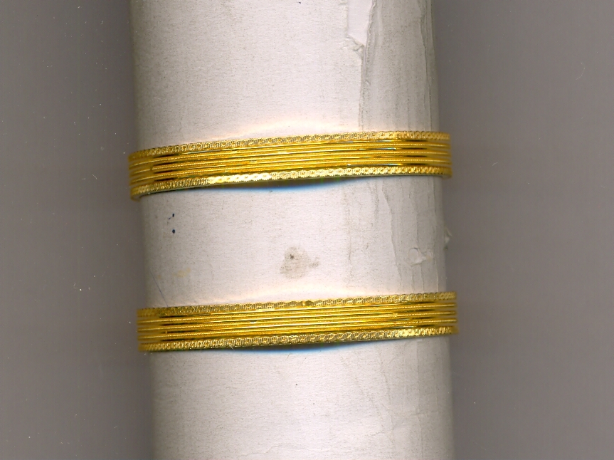 GOLD BANGLE PLAIN FANCY