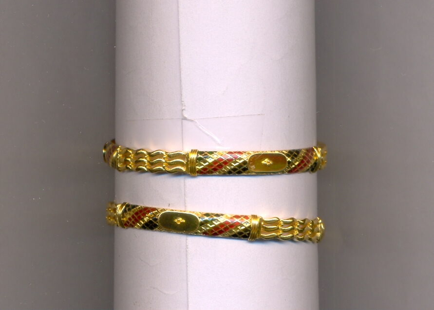 GOLD BANGLE PLAIN FANCY