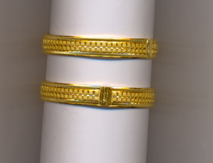 GOLD BANGLE PLAIN FANCY