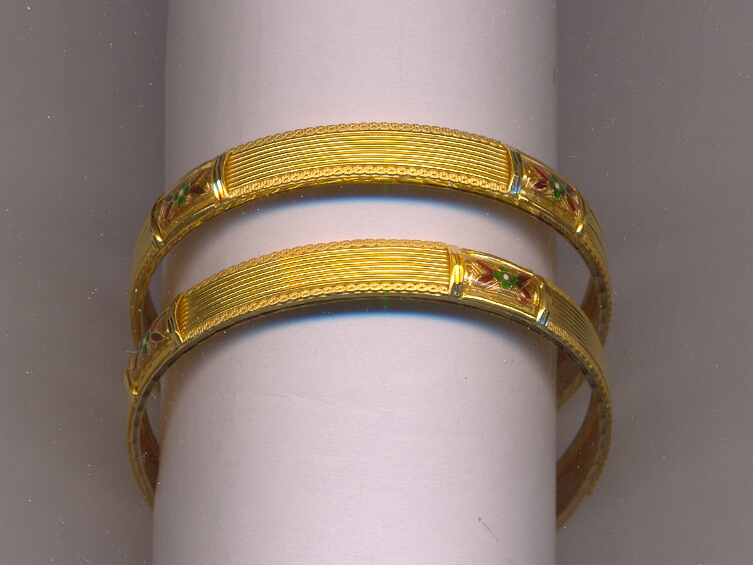 GOLD BANGLE PLAIN FANCY