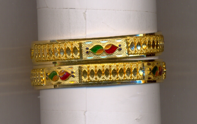 GOLD BANGLE PLAIN FANCY
