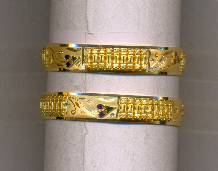 GOLD BANGLE PLAIN FANCY