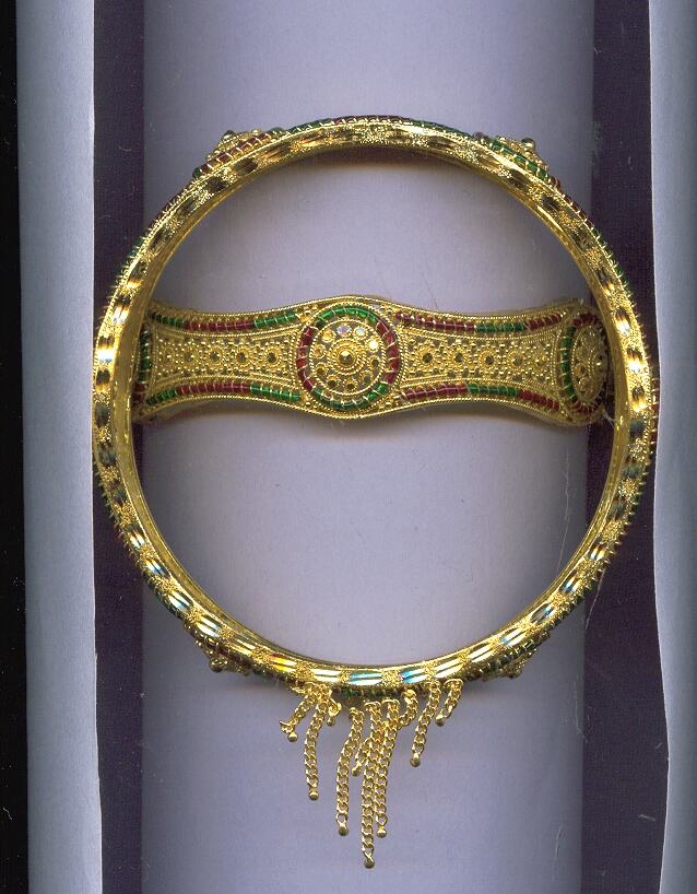 GOLD BANGLE PLAIN FANCY