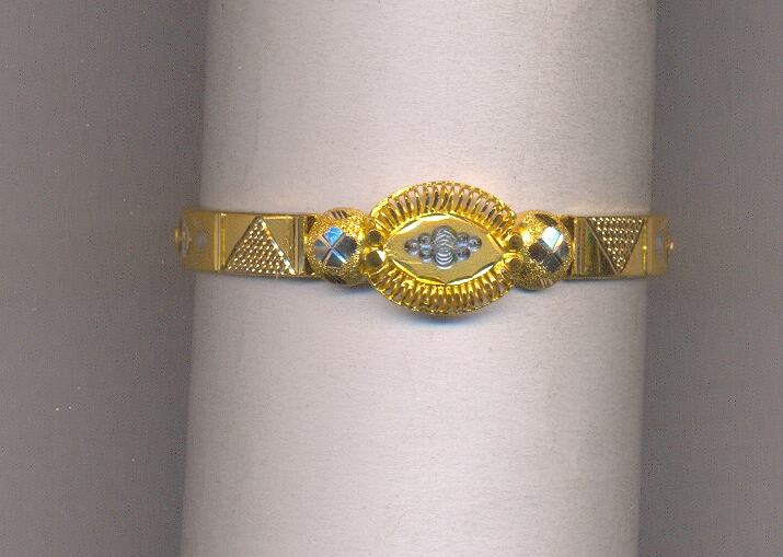 GOLD BANGLE PLAIN FANCY