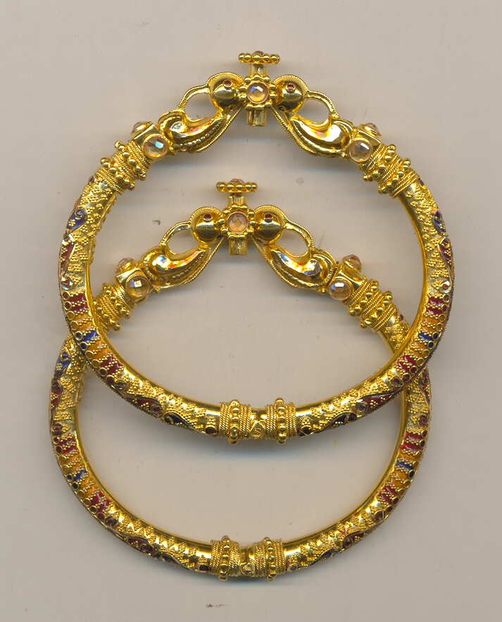 GOLD BANGLE PLAIN FANCY