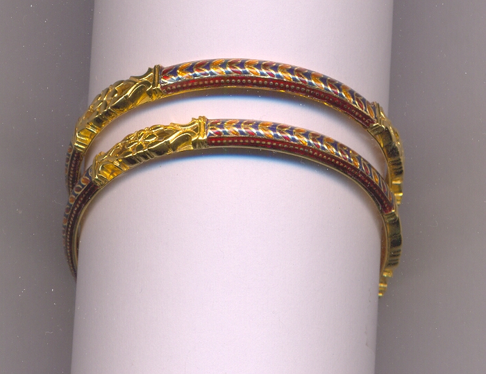 GOLD BANGLE PLAIN FANCY