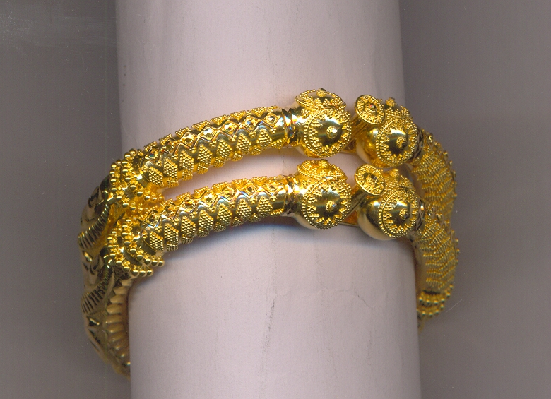 GOLD BANGLE PLAIN FANCY