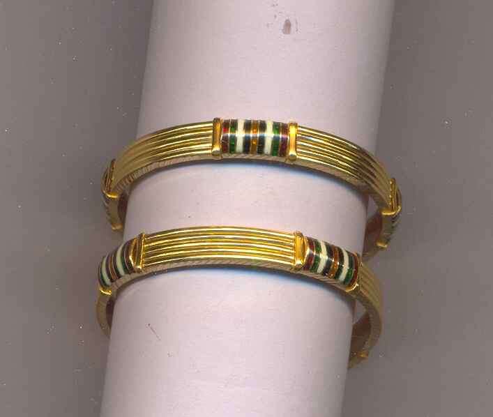 GOLD BANGLE PLAIN FANCY