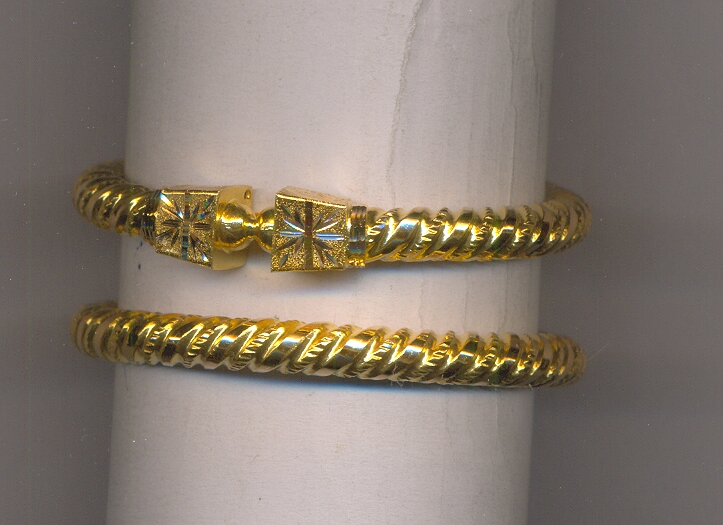 GOLD BANGLE PLAIN FANCY