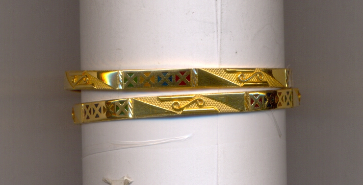 GOLD BANGLE PLAIN FANCY