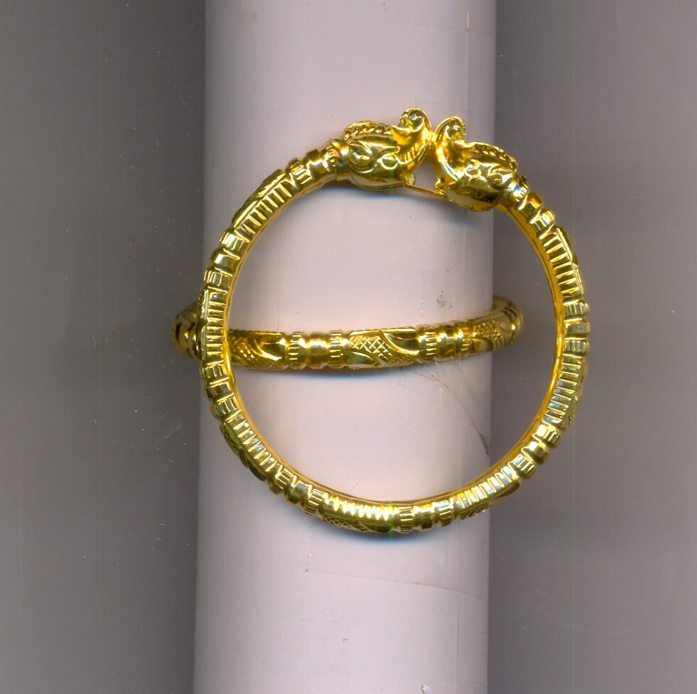 GOLD BANGLE PLAIN FANCY