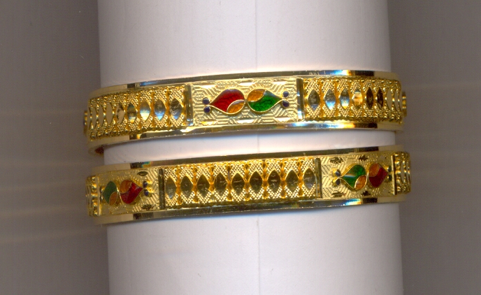 GOLD BANGLE PLAIN FANCY