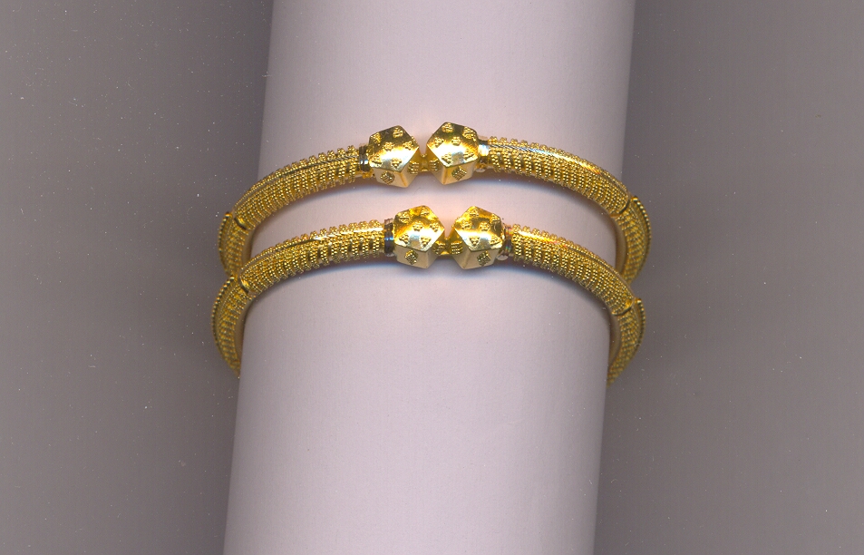 GOLD BANGLE PLAIN FANCY