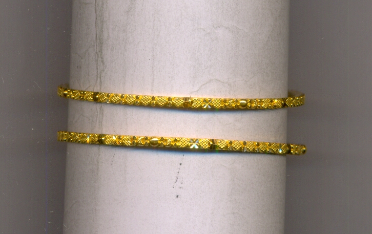 GOLD BANGLE PLAIN FANCY