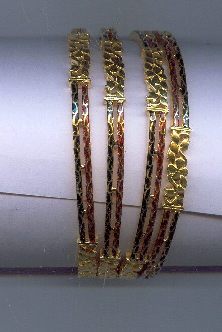 GOLD BANGLE PLAIN FANCY