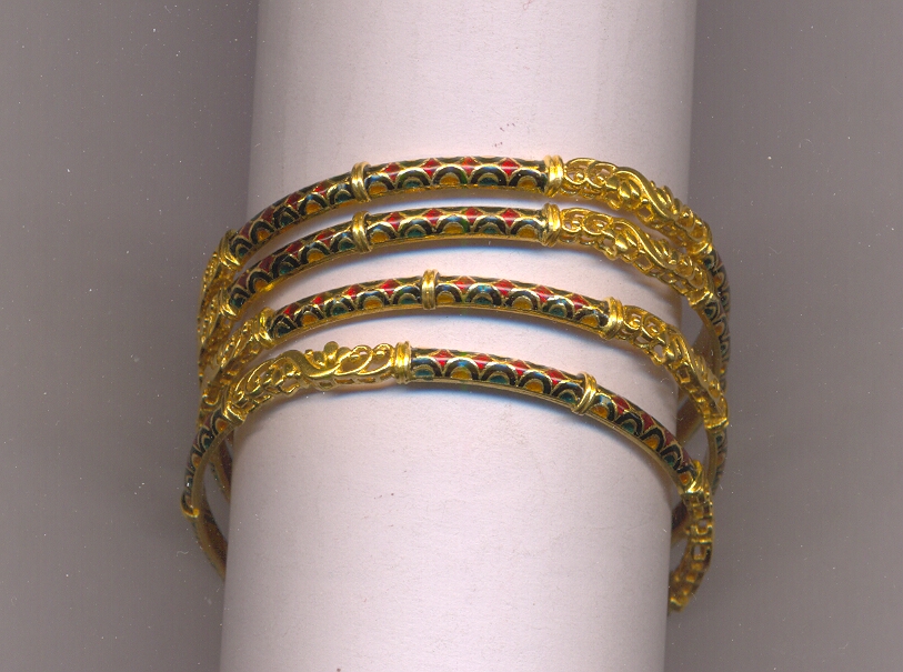 GOLD BANGLE PLAIN FANCY