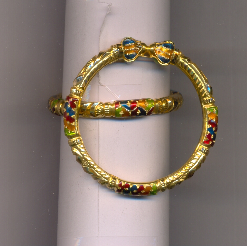 GOLD BANGLE PLAIN FANCY