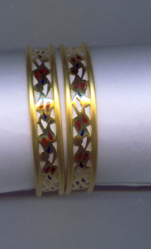 GOLD BANGLE PLAIN FANCY