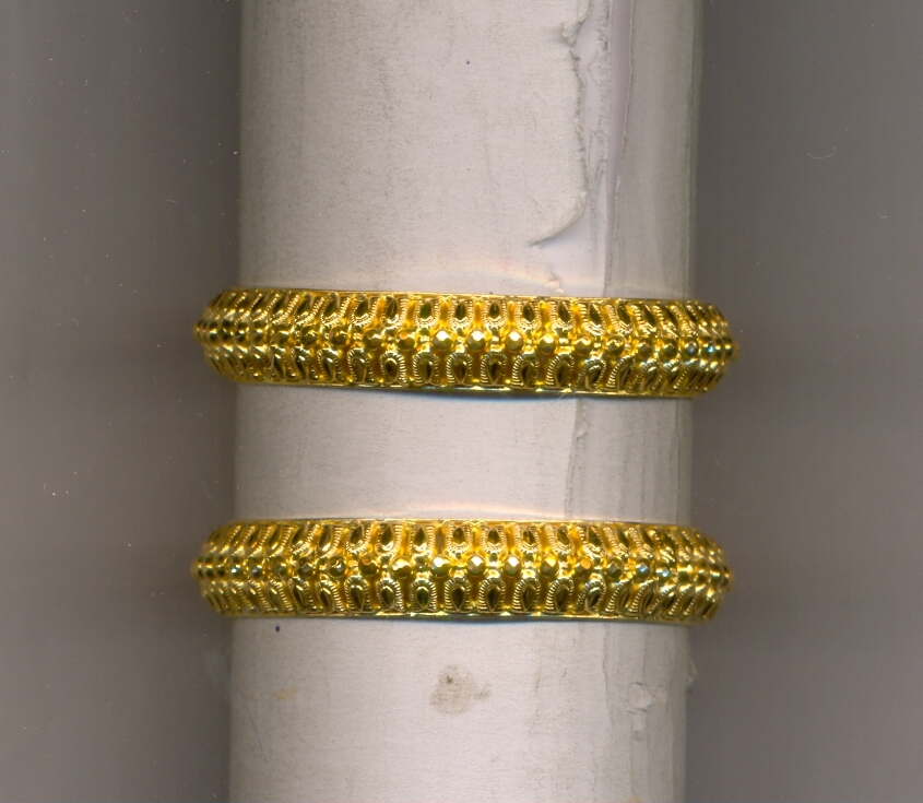 GOLD BANGLE PLAIN FANCY