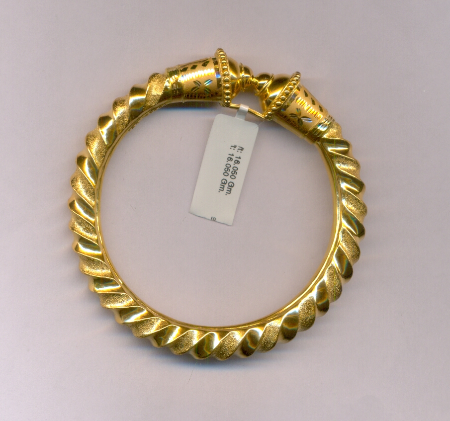 GOLD BANGLE PLAIN FANCY