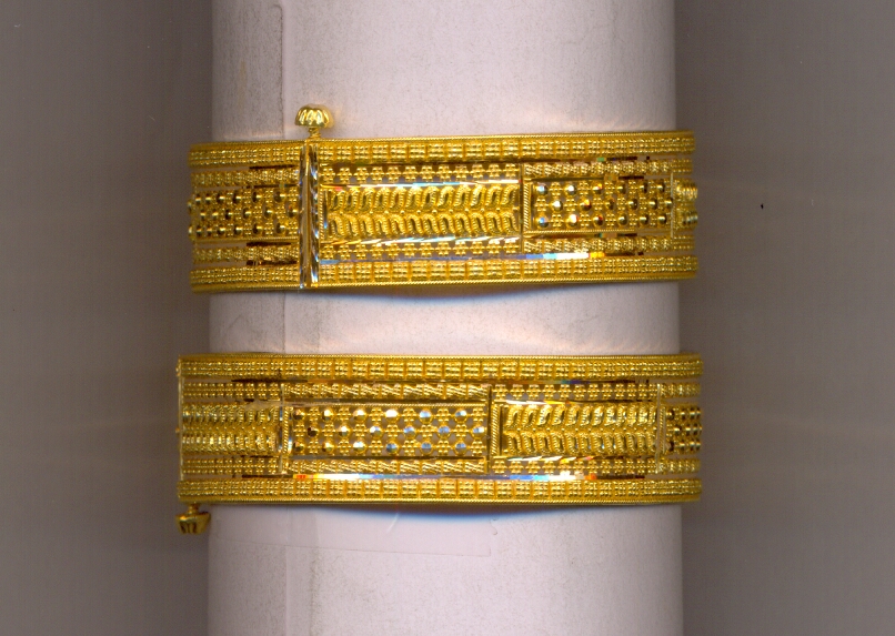 GOLD BANGLE PLAIN FANCY