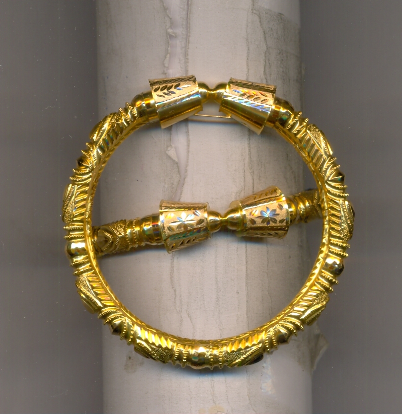GOLD BANGLE PLAIN FANCY