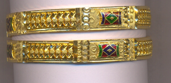 GOLD BANGLE PLAIN FANCY