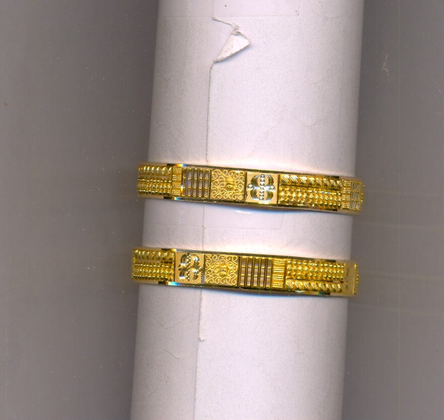 GOLD BANGLE PLAIN FANCY