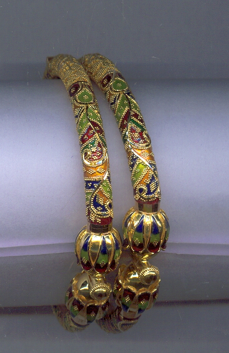 GOLD BANGLE PLAIN FANCY