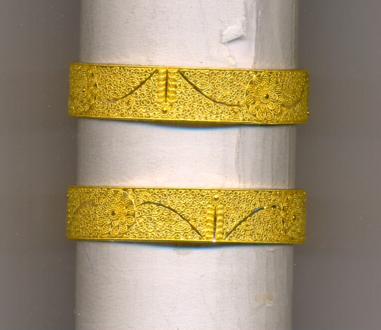 GOLD BANGLE PLAIN FANCY