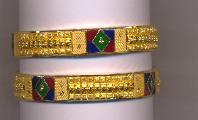 GOLD BANGLE PLAIN FANCY
