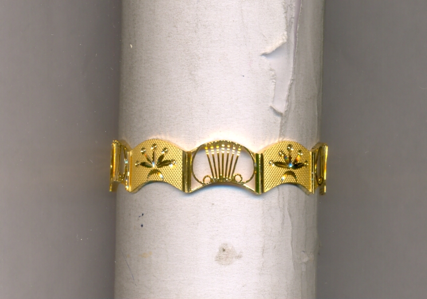 GOLD BANGLE PLAIN FANCY