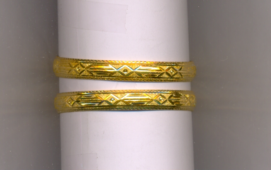 GOLD BANGLE PLAIN FANCY