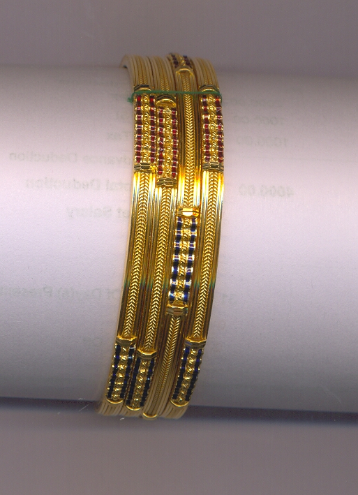 GOLD BANGLE PLAIN FANCY