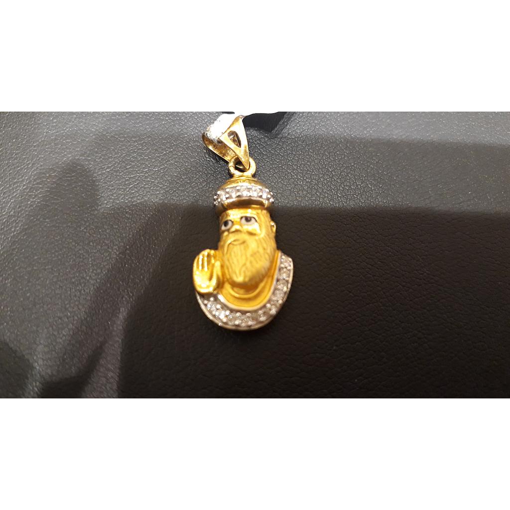 GOLD PENDENT DESIGNER FANCY